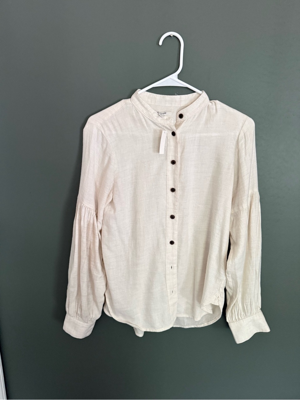 Madewell nwt cotton blouse size XXS